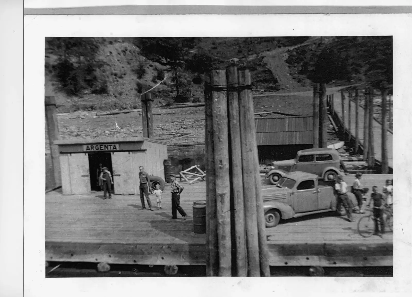 Historic view of Argenta British Columbia