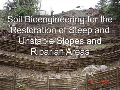 Soil Bioengineering: SER-NW 2018